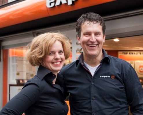Jan en Lia Gardebroek van Expert Nijkerk